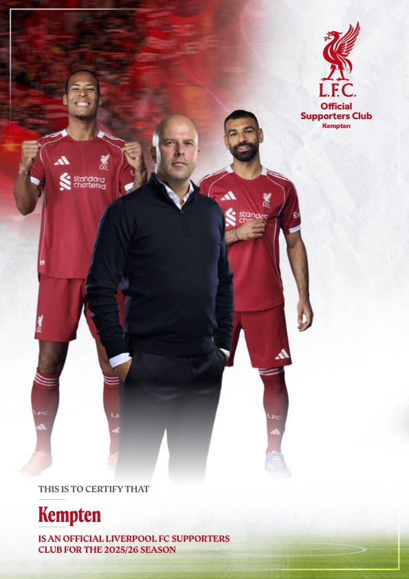 OLSC Kemtpten offizieller Liverpool FC Fanclub
